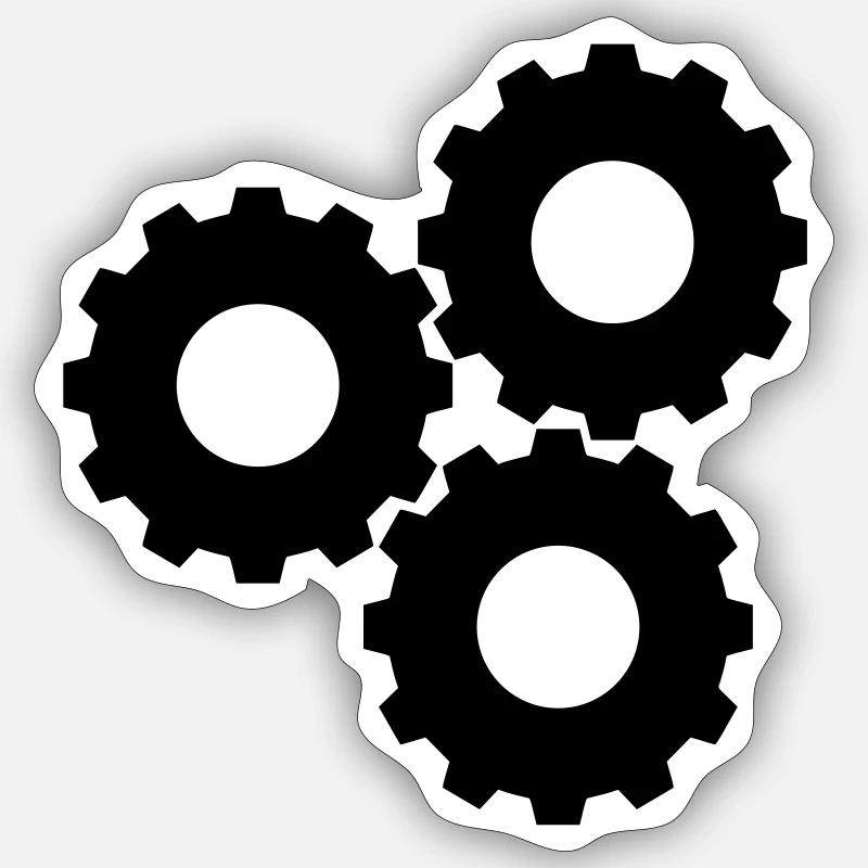 Sticker Größe S (10 x 10 cm) - 