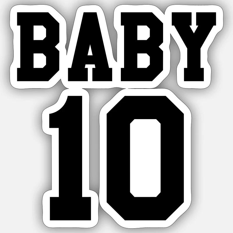 Sticker Größe S (10 x 10 cm) - 