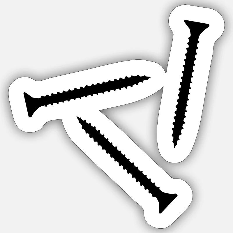 Vis Sticker taille S (10 x 10 cm)