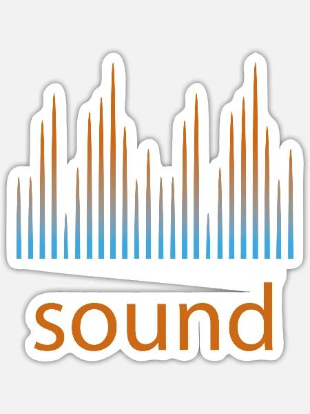 Techno Rave Liebe Musik Festivals Geschenk Trance - Sticker Größe S (10 x 10 cm) - Mattweiß