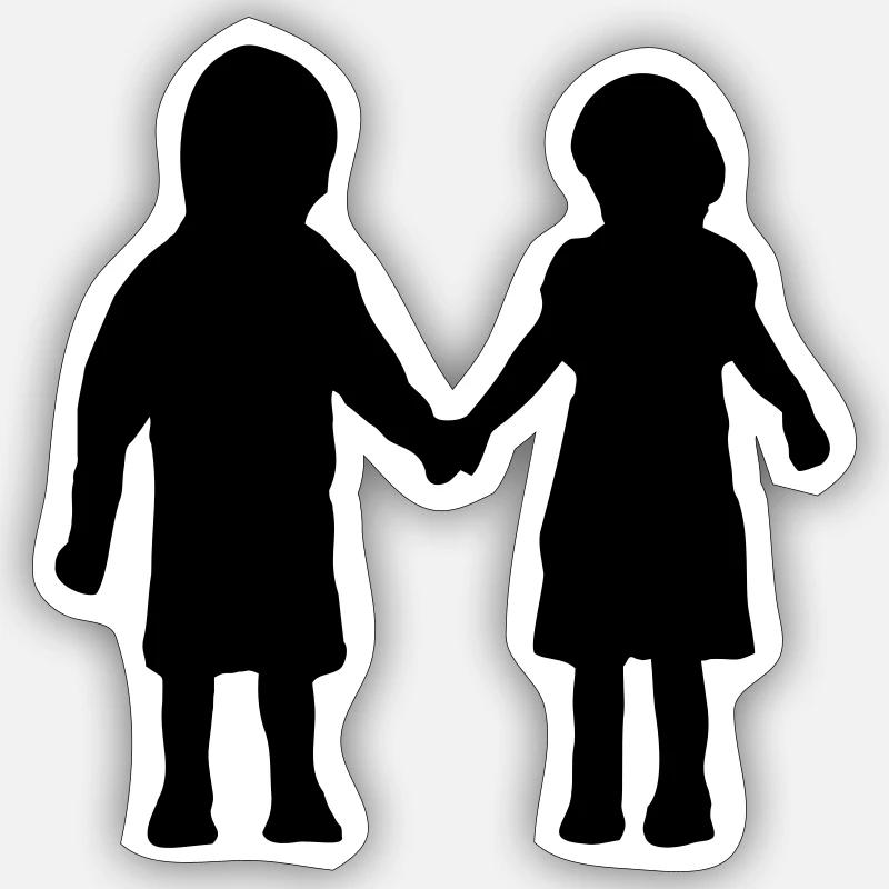 Kinder Sticker Größe S (10 x 10 cm)