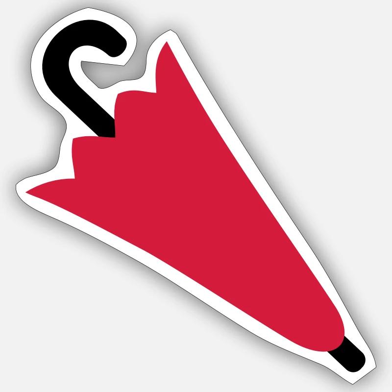 umbrella Sticker size S (10 x 10 cm)