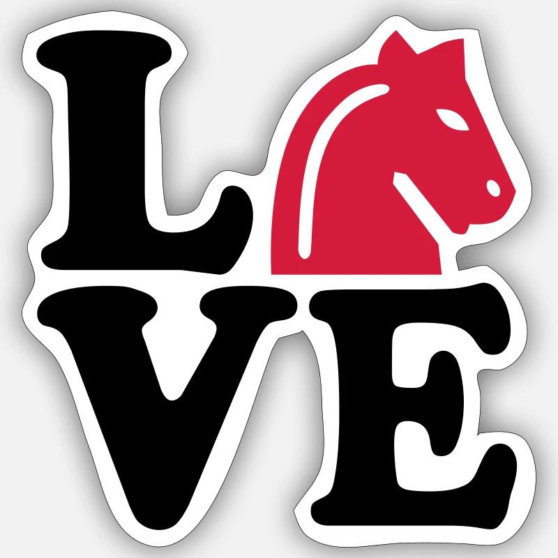 chess Sticker size S (10 x 10 cm)