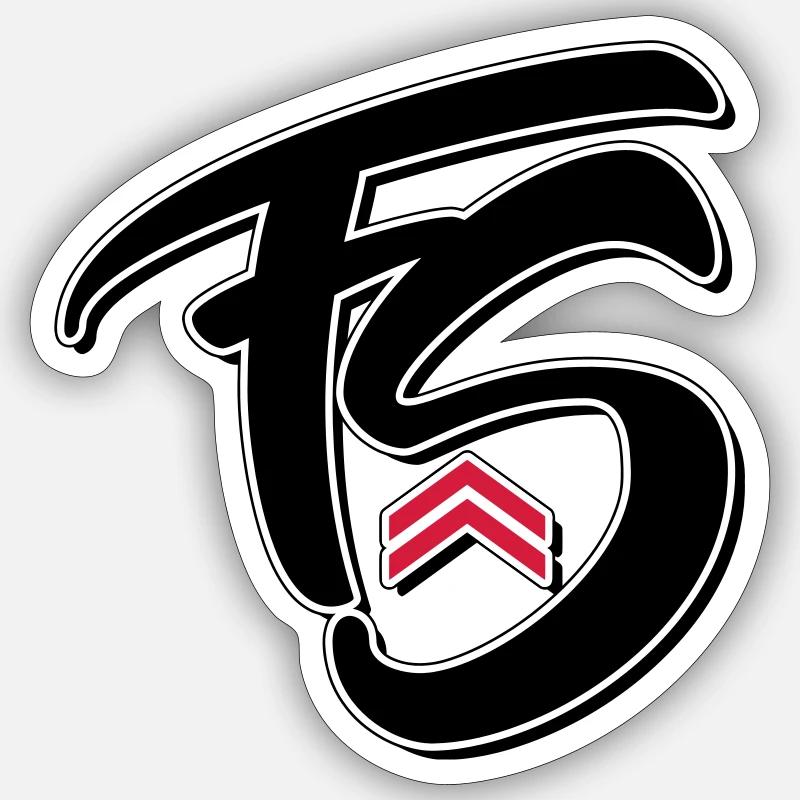 Frischer Stil Sticker Größe S (10 x 10 cm)