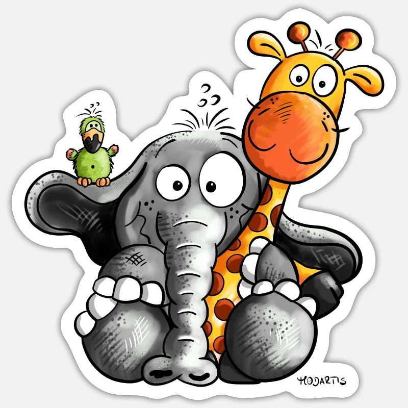 Sticker Größe S (10 x 10 cm) - 