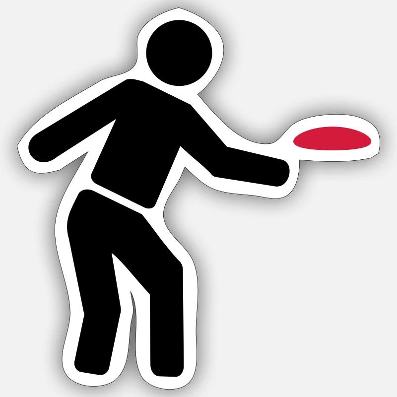 Discgolf Sticker Größe S (10 x 10 cm)