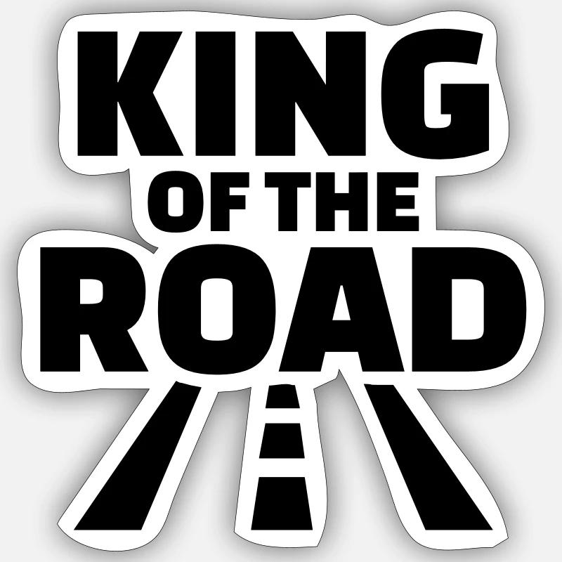 Trucker Sticker size S (10 x 10 cm)