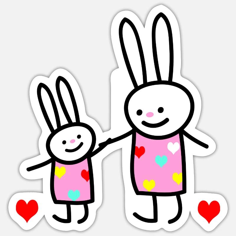 Sticker taille S (10 x 10 cm) - 