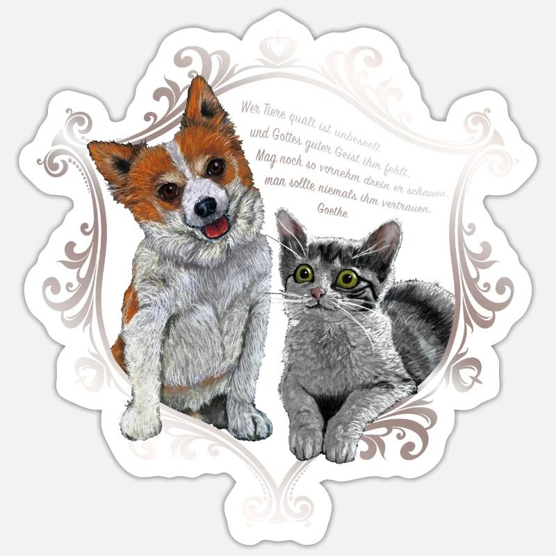 Sticker taille S (10 x 10 cm) - 