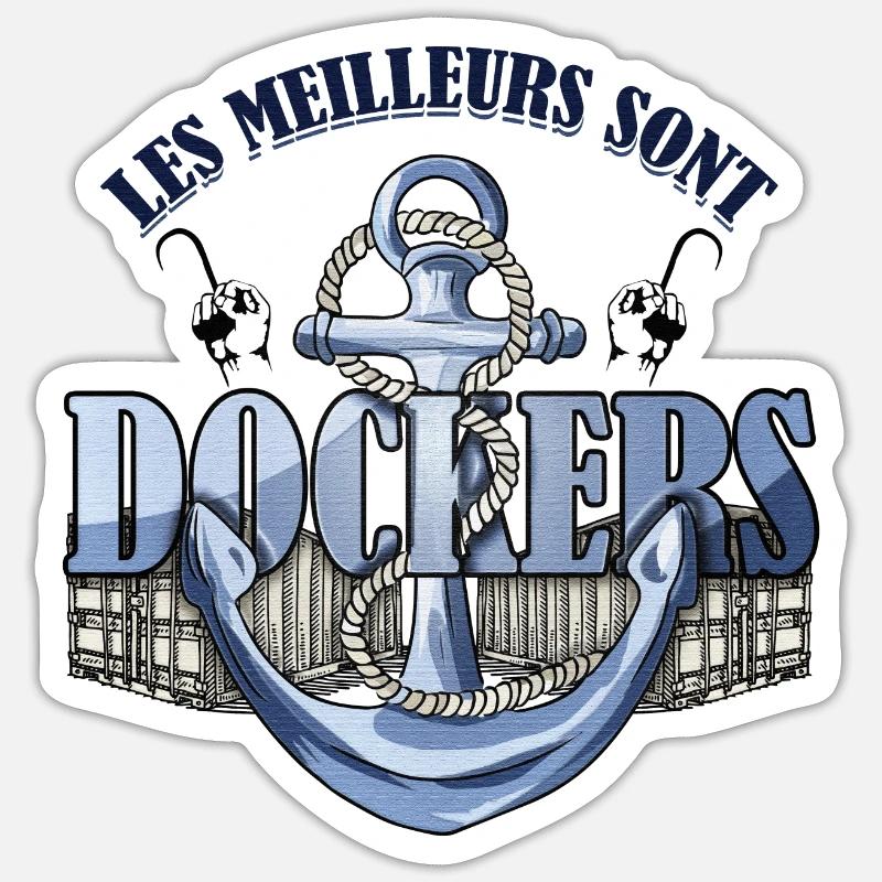 dockers Sticker taille S (10 x 10 cm)
