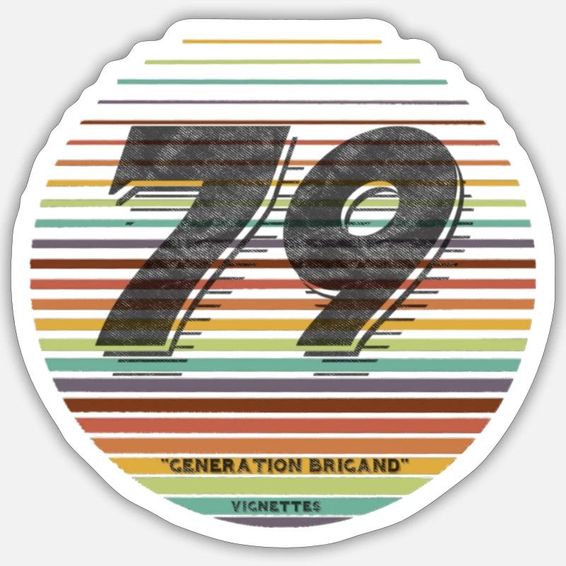 Sticker taille S (10 x 10 cm) - 