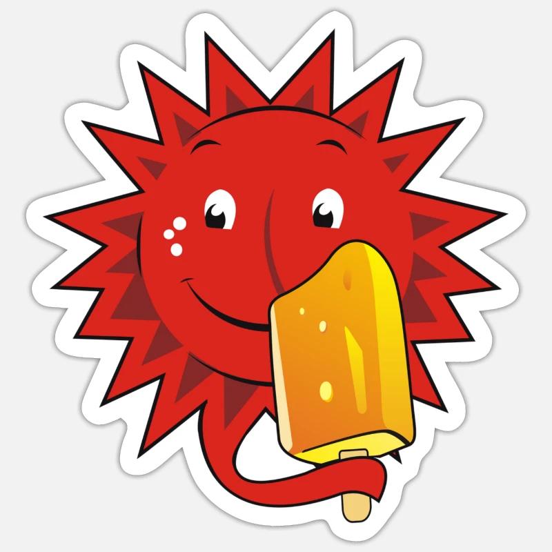 Nah bei dir Sticker Größe S (10 x 10 cm)