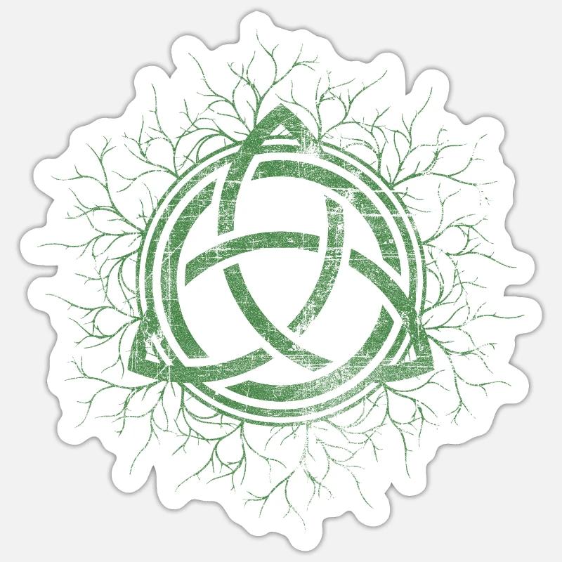 Triquetra Sticker Größe S (10 x 10 cm)