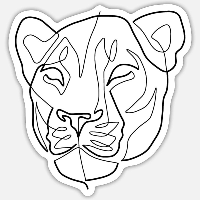 Sticker size S (10 x 10 cm) - 