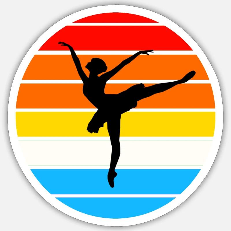 MÄDCHEN - Sticker Größe S (10 x 10 cm) - Mattweiß