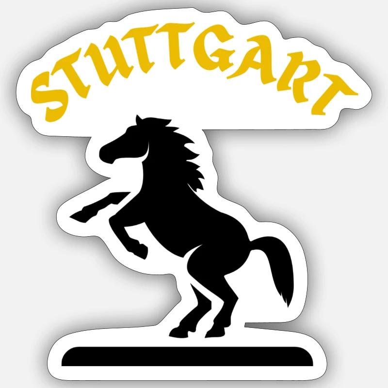 Stuttgart Sticker Größe S (10 x 10 cm)