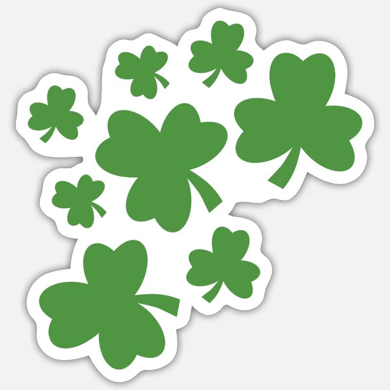 Cloverleaf Sticker size S (10 x 10 cm)