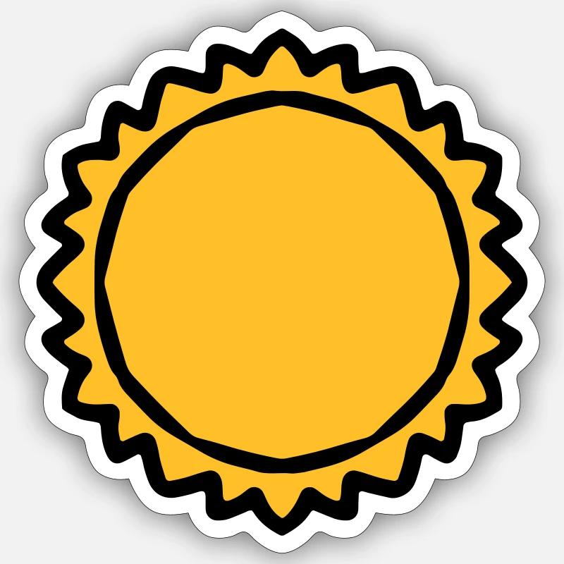 Sticker Größe S (10 x 10 cm) - 