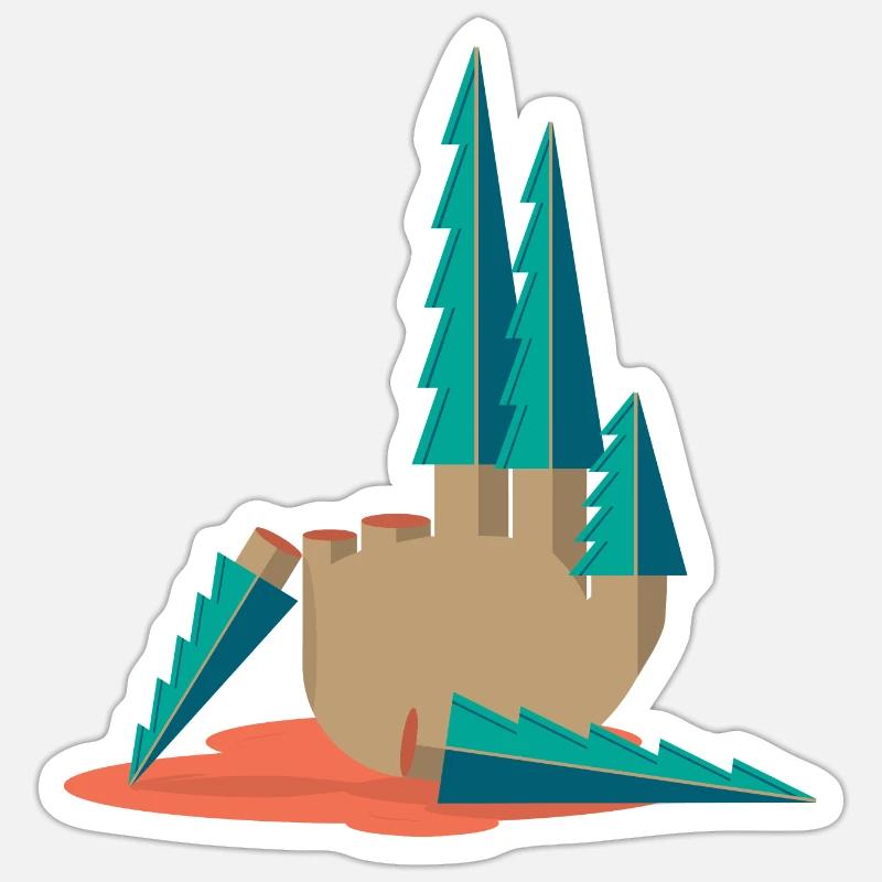 Sticker Größe S (10 x 10 cm) - 