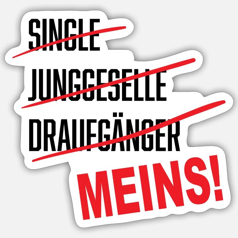 Sticker Größe S (10 x 10 cm) - 