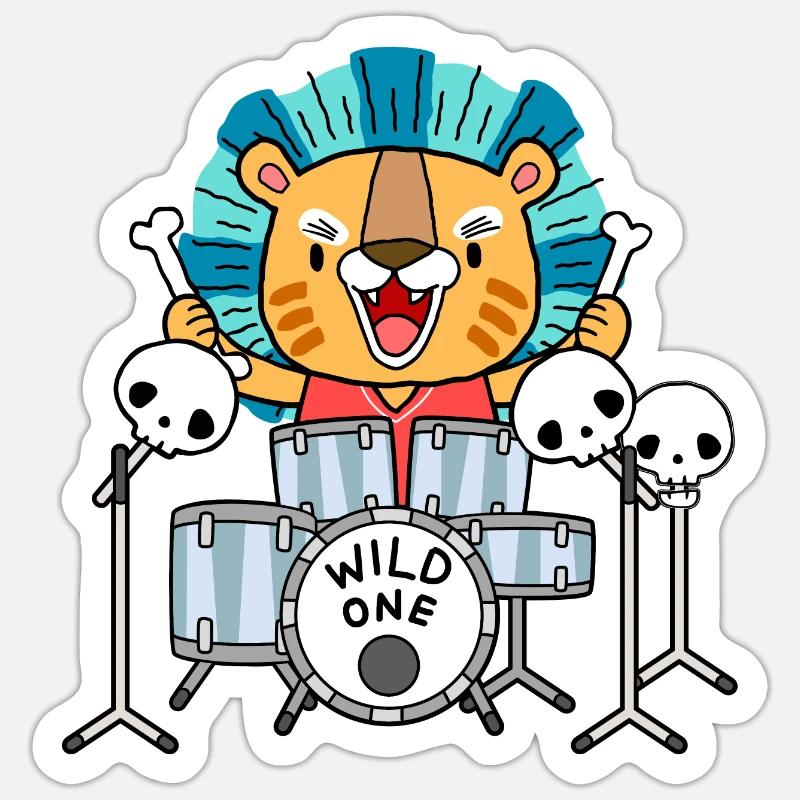 Sticker taille S (10 x 10 cm) - 