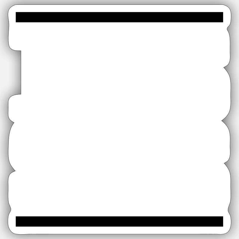 jesus saves Sticker size S (10 x 10 cm)