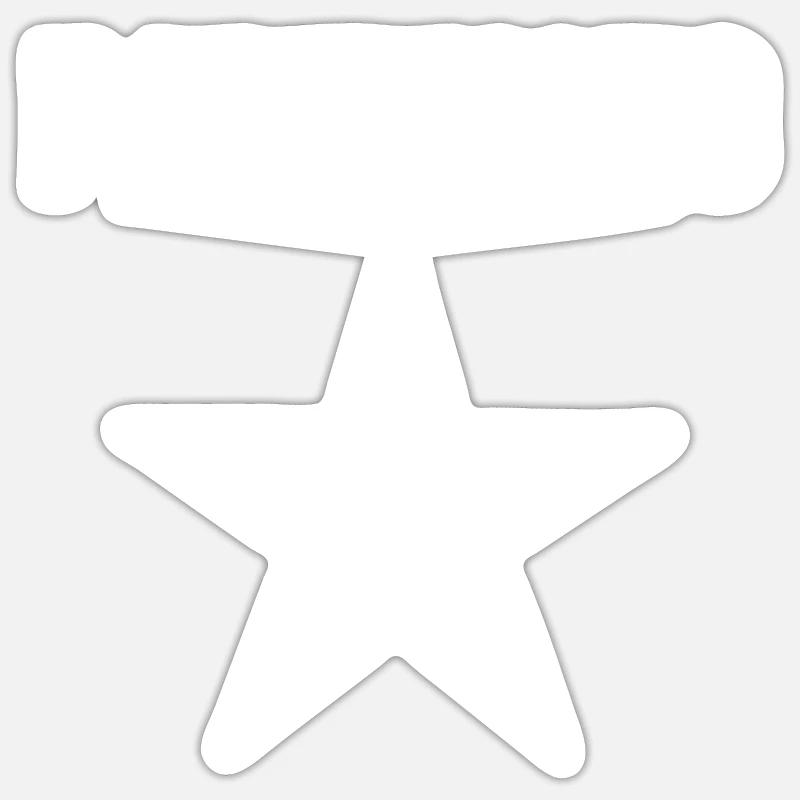 Sticker Größe S (10 x 10 cm) - 