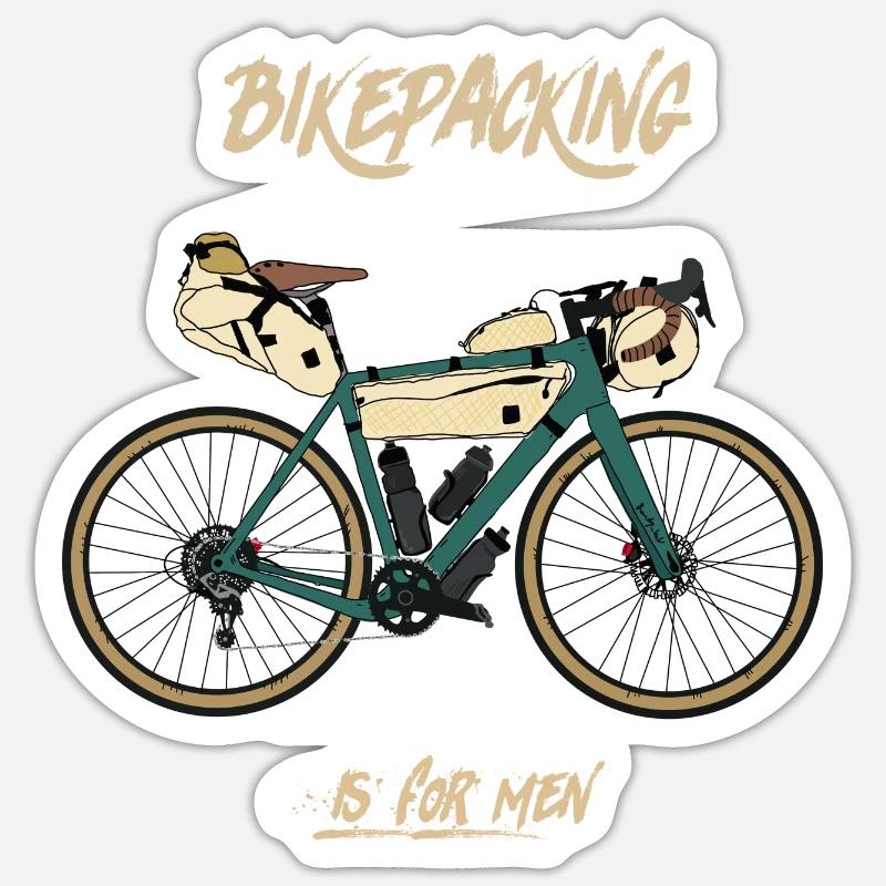 Vélopacking Sticker taille S (10 x 10 cm)