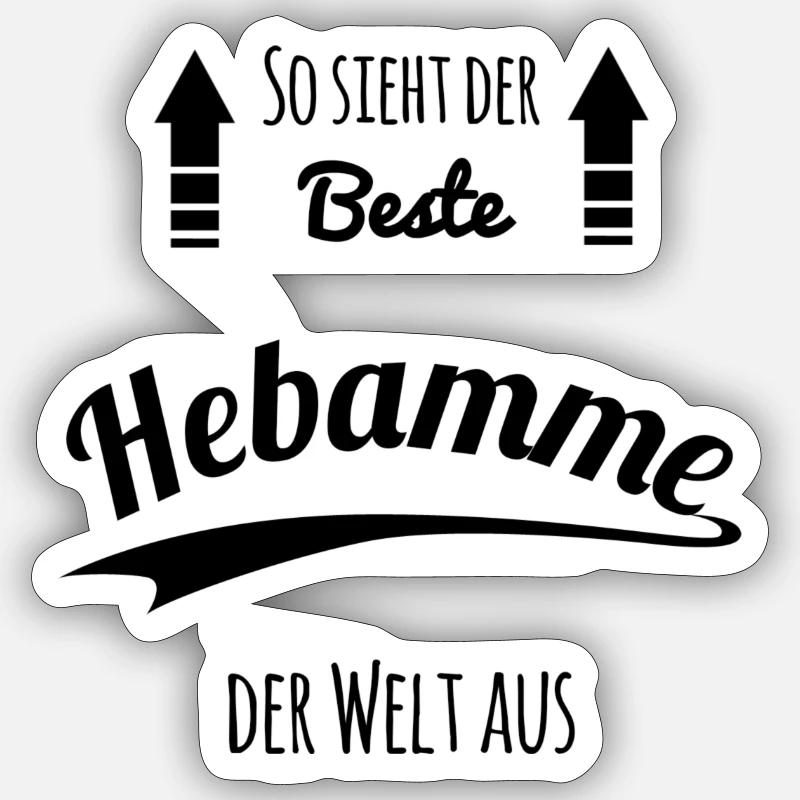 Sticker Größe S (10 x 10 cm) - 