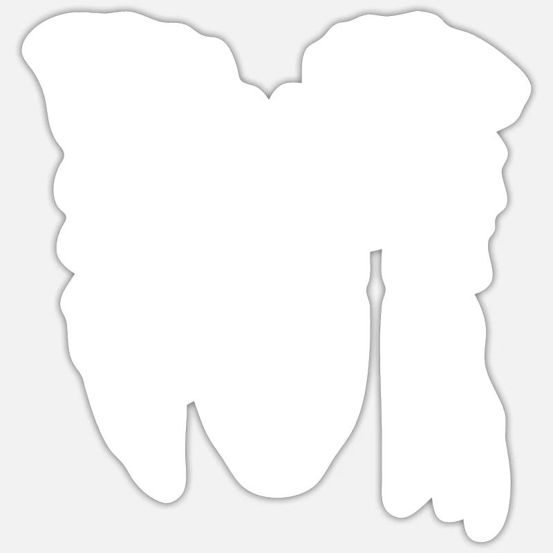 Agilité de chien de chien - Sticker taille S (10 x 10 cm) - blanc mat