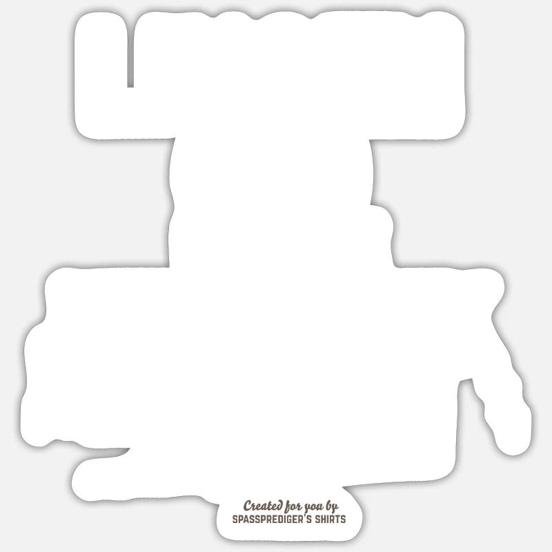 Lingen Ems - Sticker Größe S (10 x 10 cm) - Mattweiß