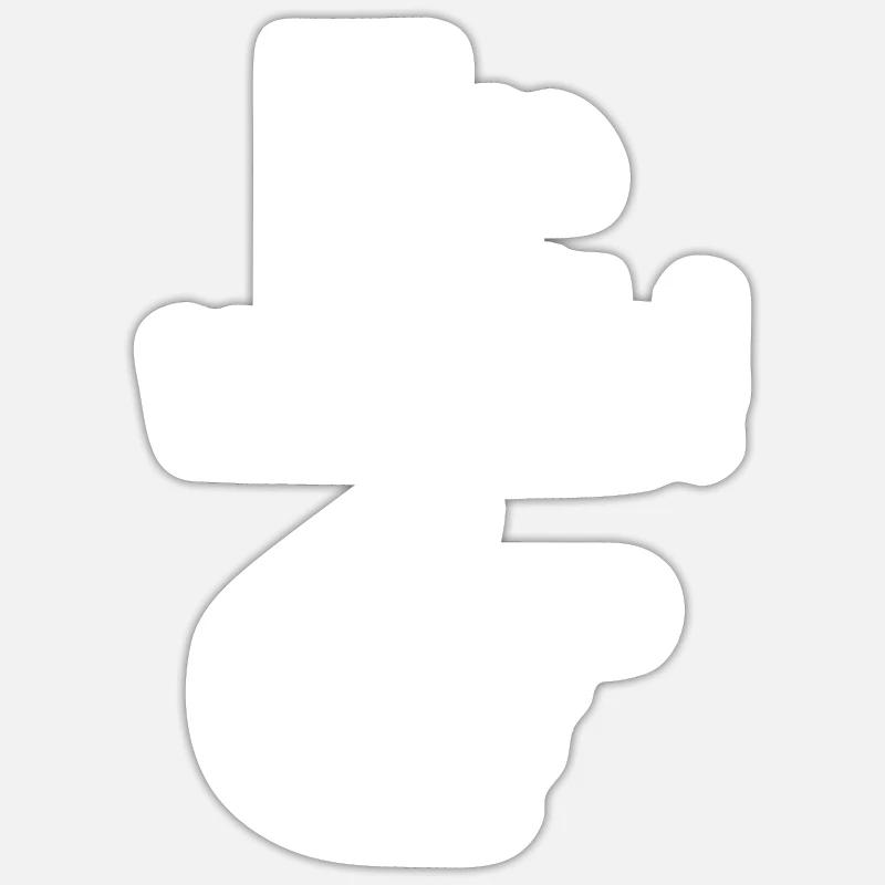 Sticker Größe S (10 x 10 cm) - 