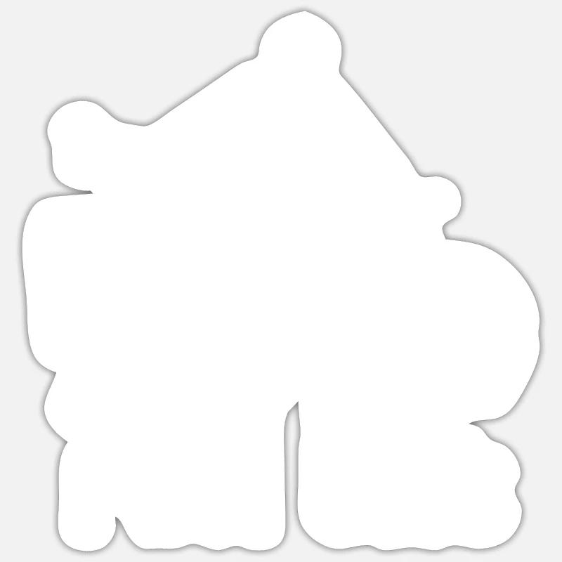 FCK CRS Sticker size S (10 x 10 cm)