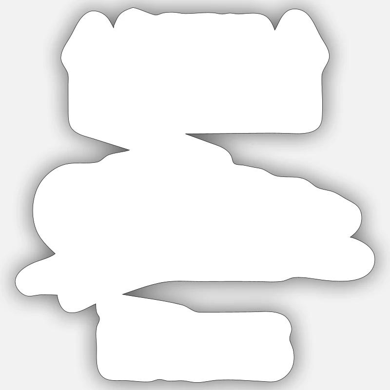Sticker Größe S (10 x 10 cm) - 