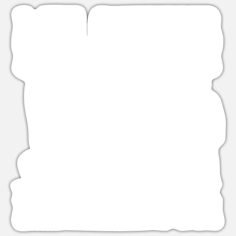 Mine d’or minière - Sticker taille S (10 x 10 cm) - blanc mat