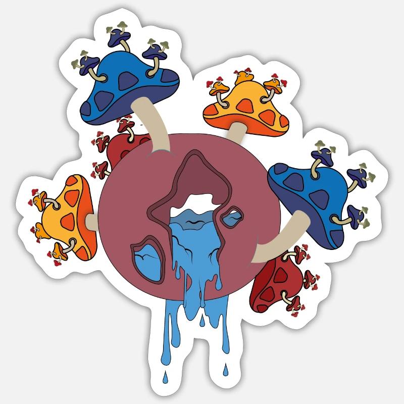 Sticker Größe S (10 x 10 cm) - 