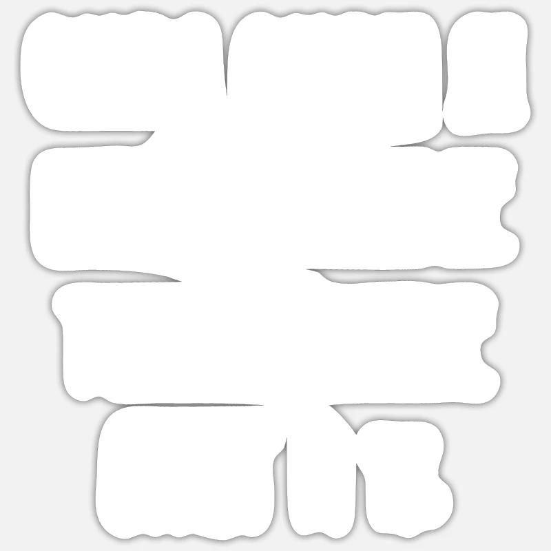 cours Sticker taille S (10 x 10 cm)