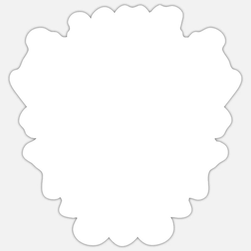 Lucas - Sticker size S (10 x 10 cm) - white matte