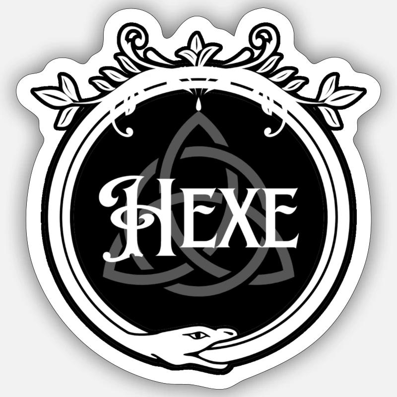Hexe Sticker Größe S (10 x 10 cm)