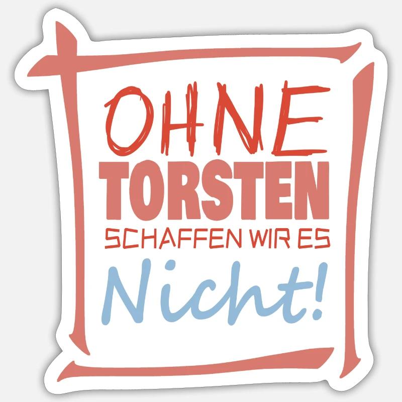 torsten Sticker Größe S (10 x 10 cm)