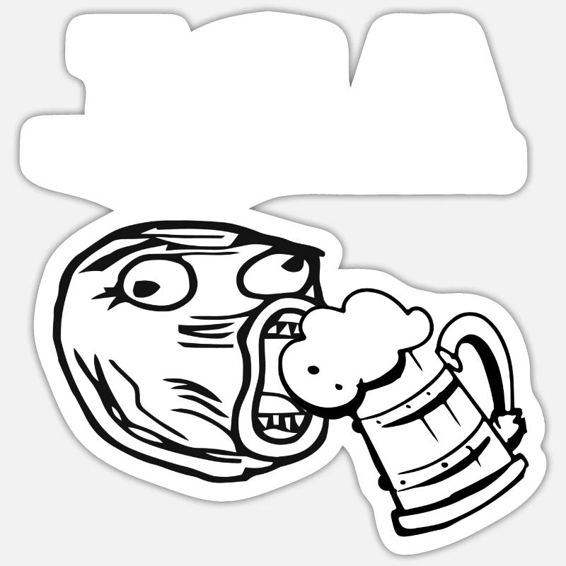 Sticker taille S (10 x 10 cm) - 