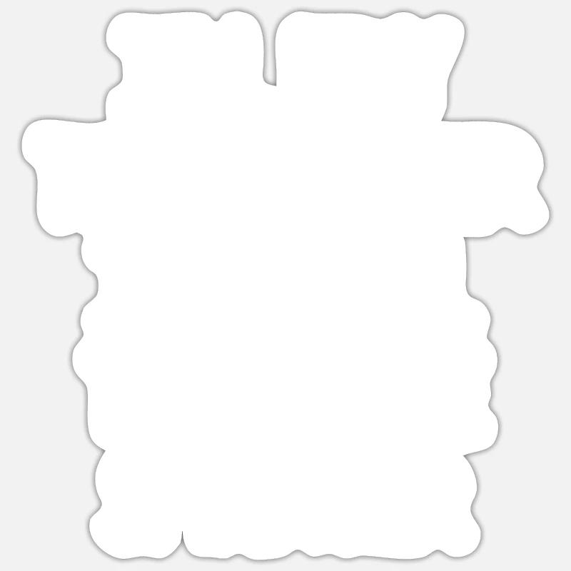 VERSUCHEN SIE, NETTER ZU SEIN Sticker Größe S (10 x 10 cm)