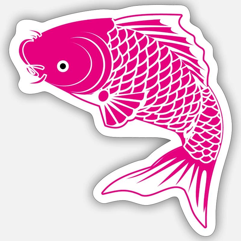 Fisch Sticker Größe S (10 x 10 cm)
