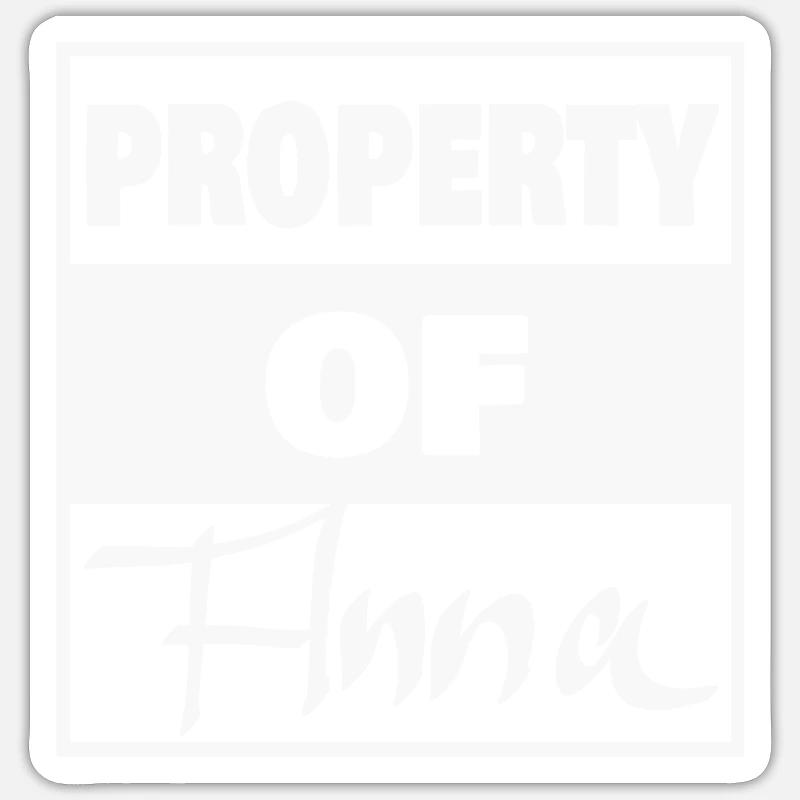 Anna Sticker Größe S (10 x 10 cm)