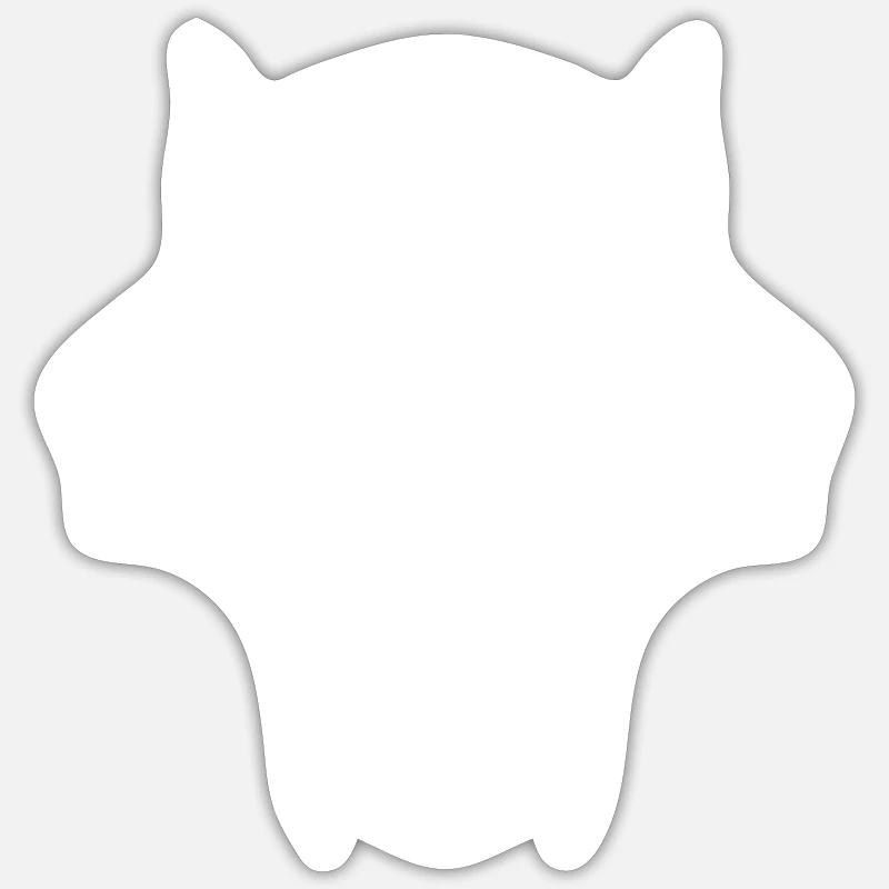 Wolf Sticker size S (10 x 10 cm)