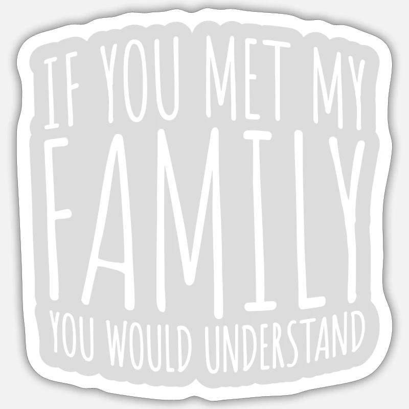 you would understand quote - Sticker size S (10 x 10 cm) - white matte