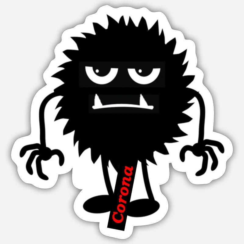 Sticker Größe S (10 x 10 cm) - 