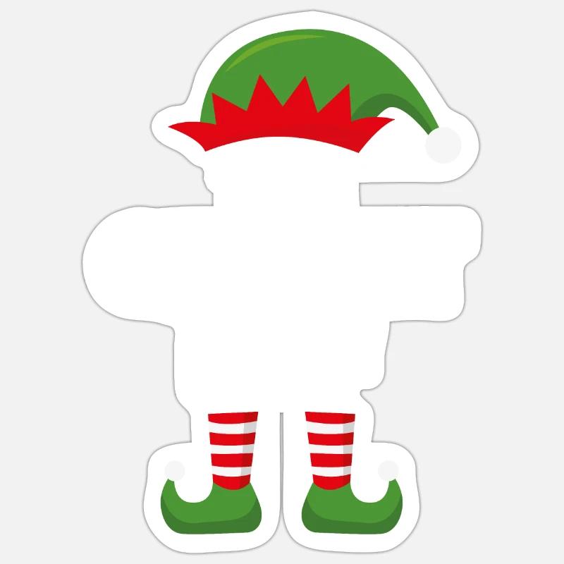 L’elfe tranquille Sticker taille S (10 x 10 cm)