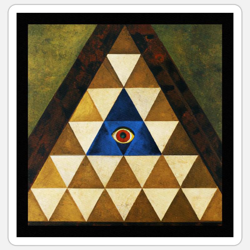 Secret Symbolism Sticker size S (10 x 10 cm)