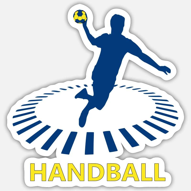 handball Sticker size S (10 x 10 cm)